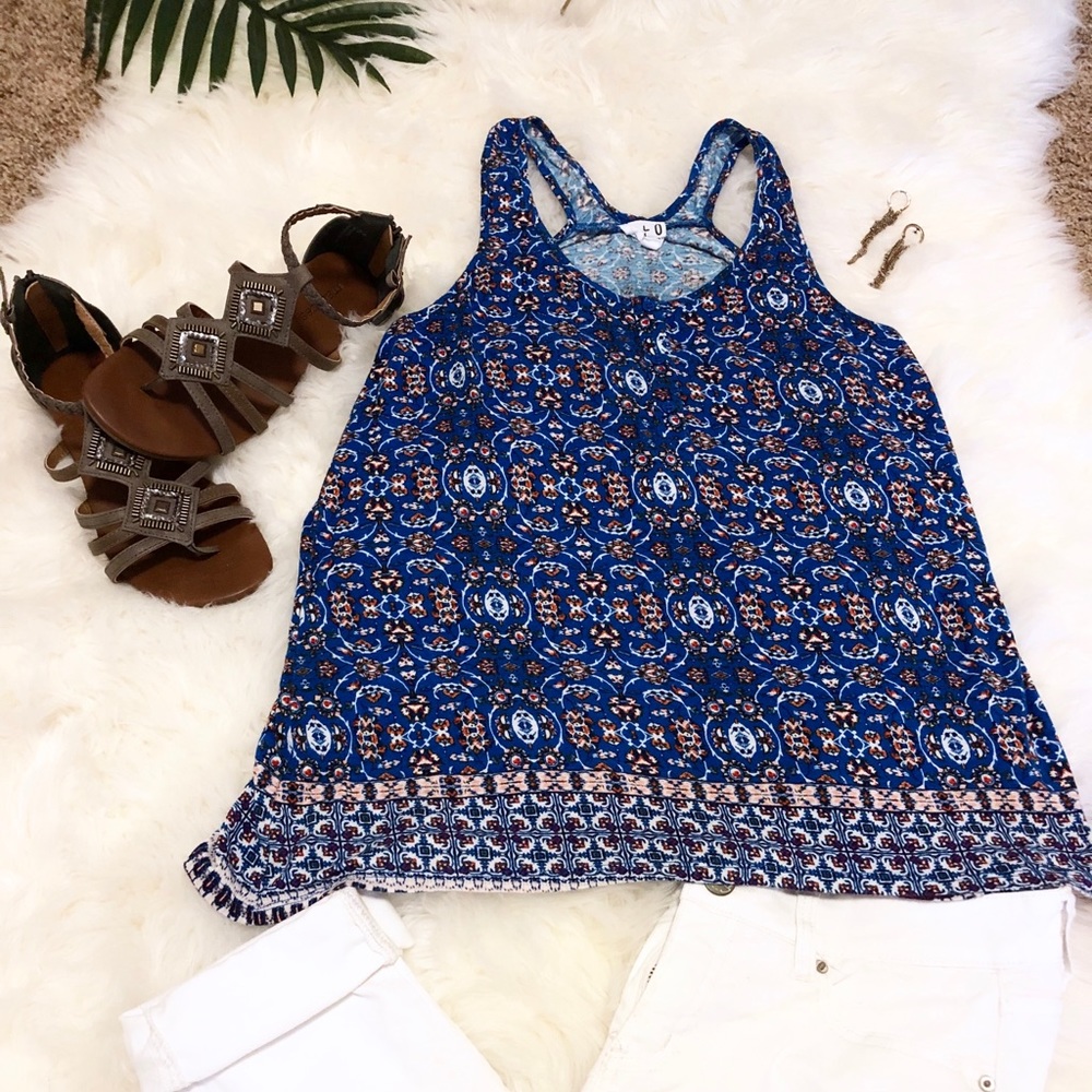 🍍FINAL MARKDOWN🍍Boho tank top - Picture 1 of 6